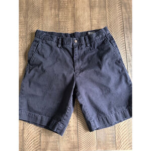 Polo by Ralph Lauren Navy Blue Men's Flat Front Shorts